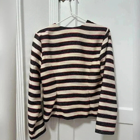 Cabi Love Carol Collection Nautical Cruise Striped Blazer NEW WITH TAG - Picture 2 of 5